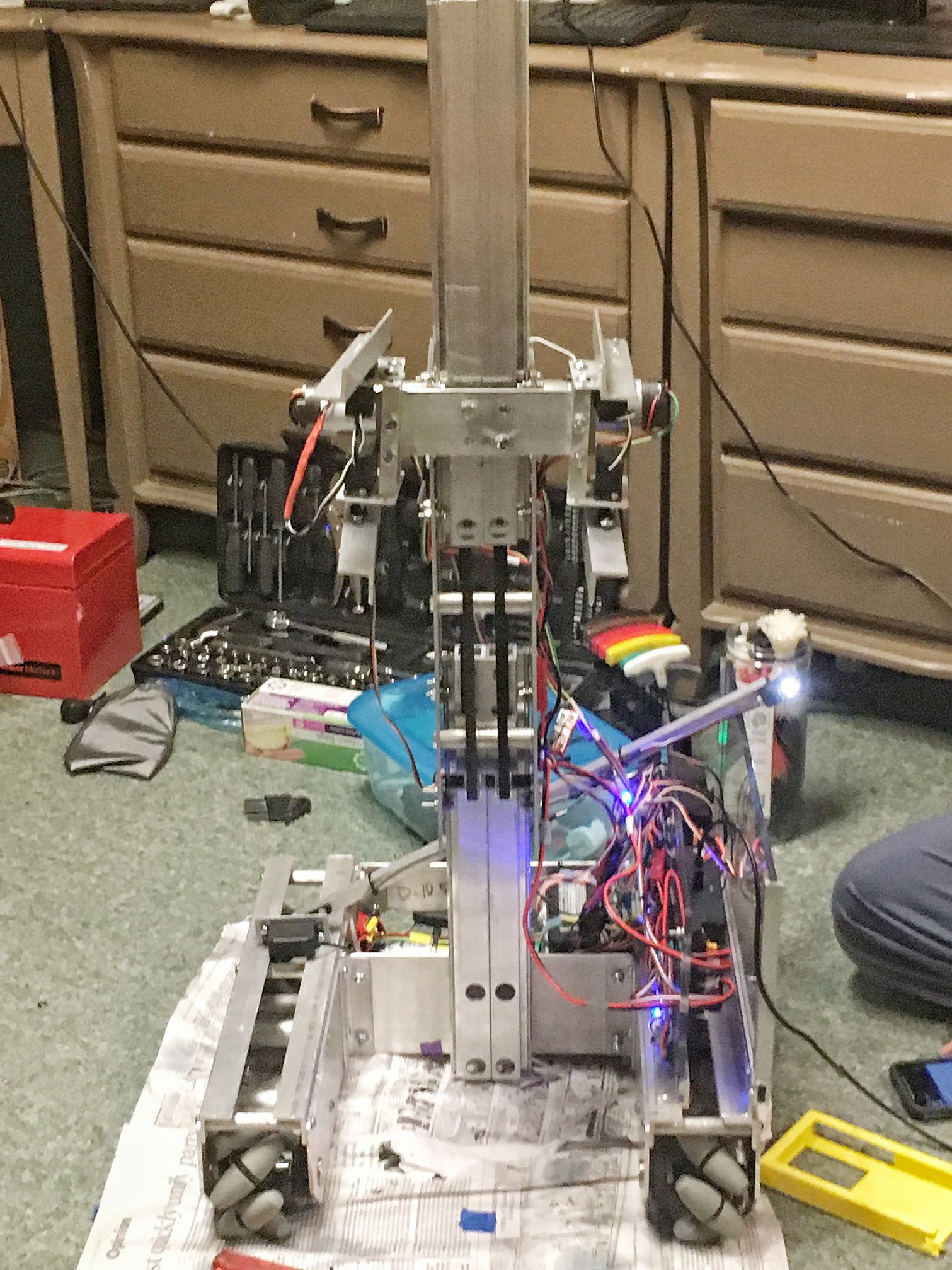 2018 FTC Robot: LUCY - Montclair Robotics | FRC Team 555